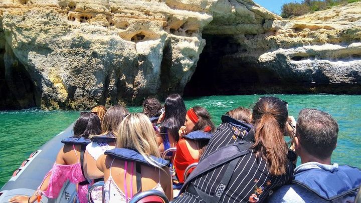 Benagil Caves Boat Tour from Portimão – Small Group