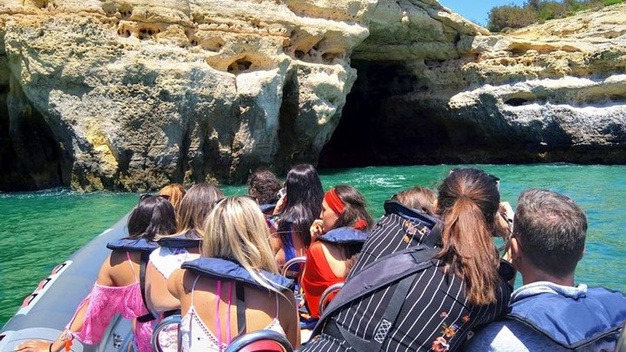 Benagil Caves Boat Tour from Portimão – Small Group