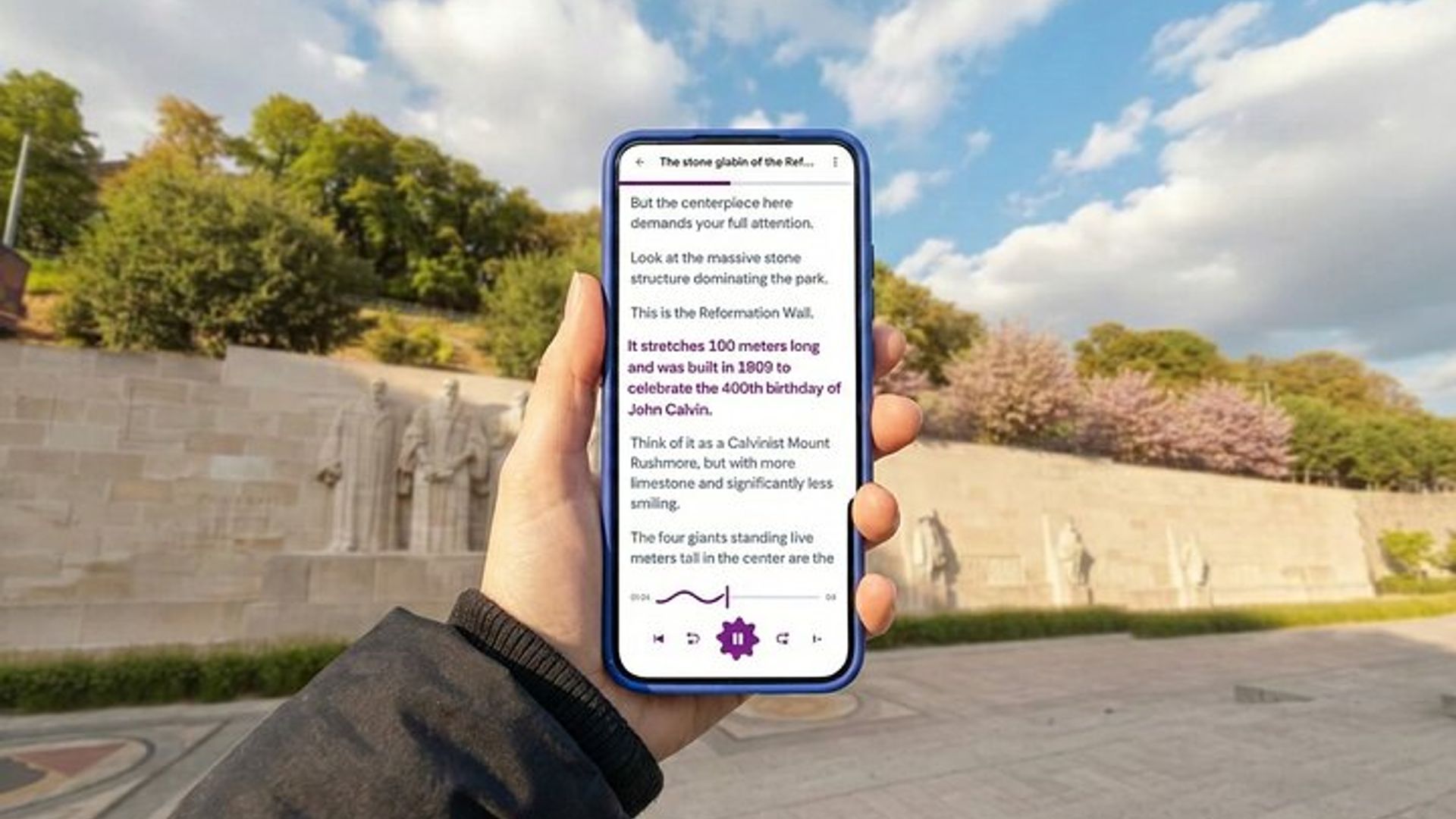 Tour a Piedi Autoguidato di Ginevra con Guida Audio