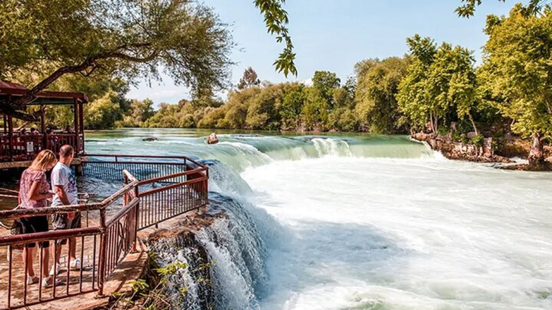 Manavgat River Boat, Bazaar, Waterfall Tour from Belek