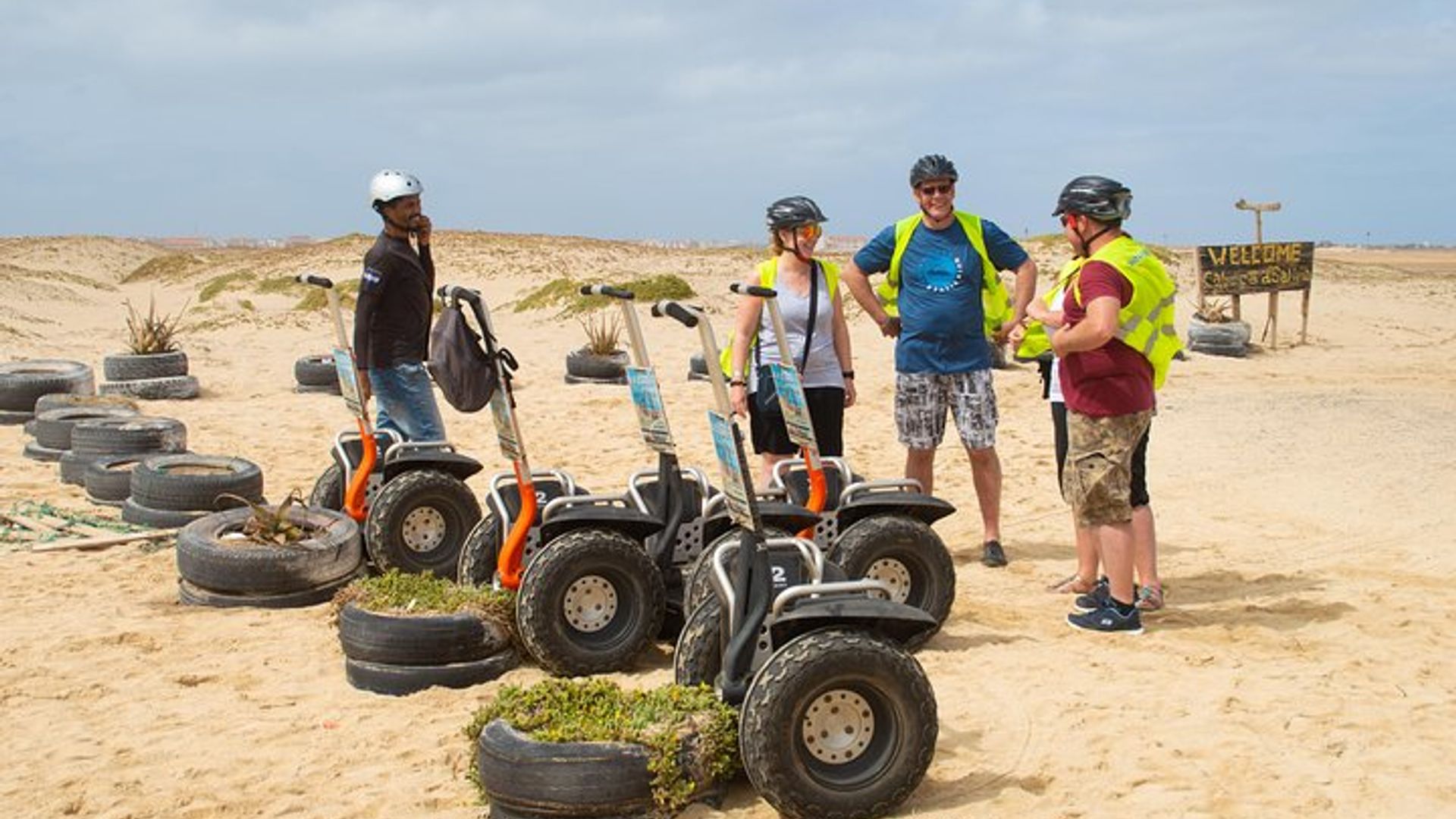 Visite de Santa Maria en Segway