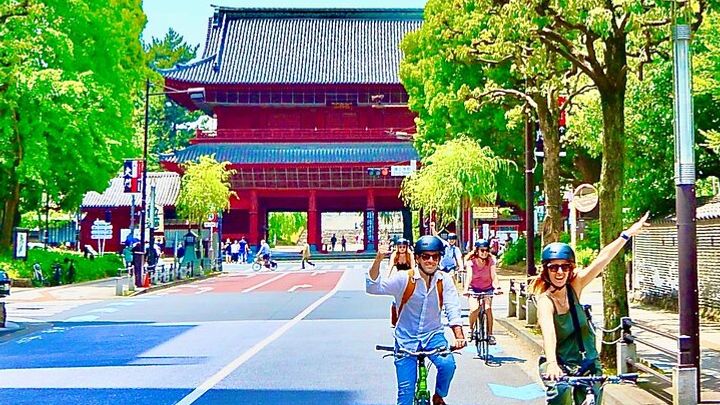 Tokyo Bike Tour with Meiji-jingu Shrine, Aoyama Cemetery