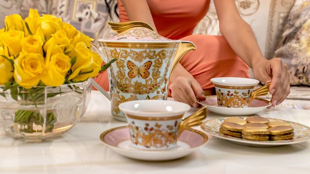 Dubai Palazzo Versace Dubai Afternoon Tea