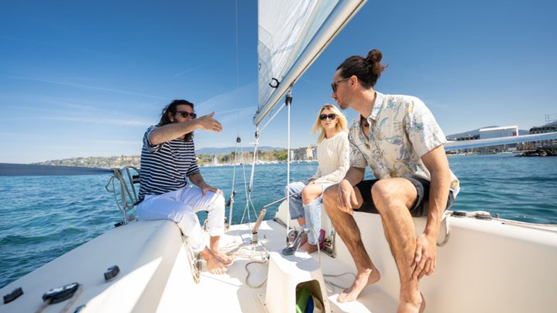Croisière privée en voilier sur le lac Léman depuis Genève
