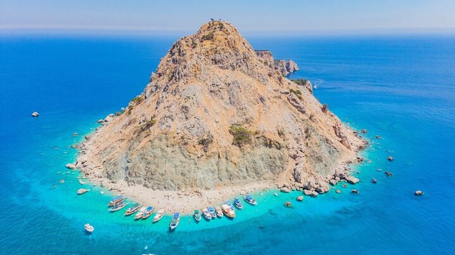 Suluada Island Group Boat Trip from Kemer