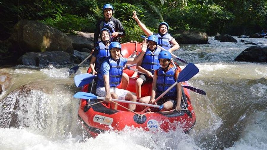 Ubud Rafting - Rice Terrace - Tegenungan Waterfall - Tanah Lot Sunset Temple