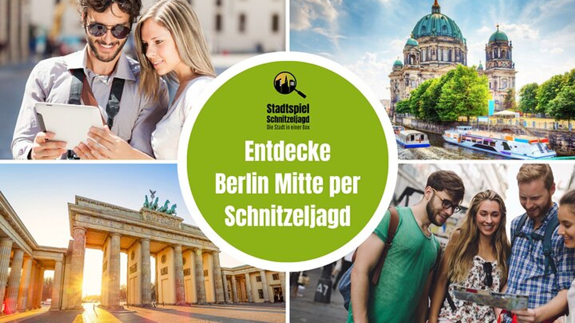 City game scavenger hunt Berlin Mitte - independent city tour I discovery tour