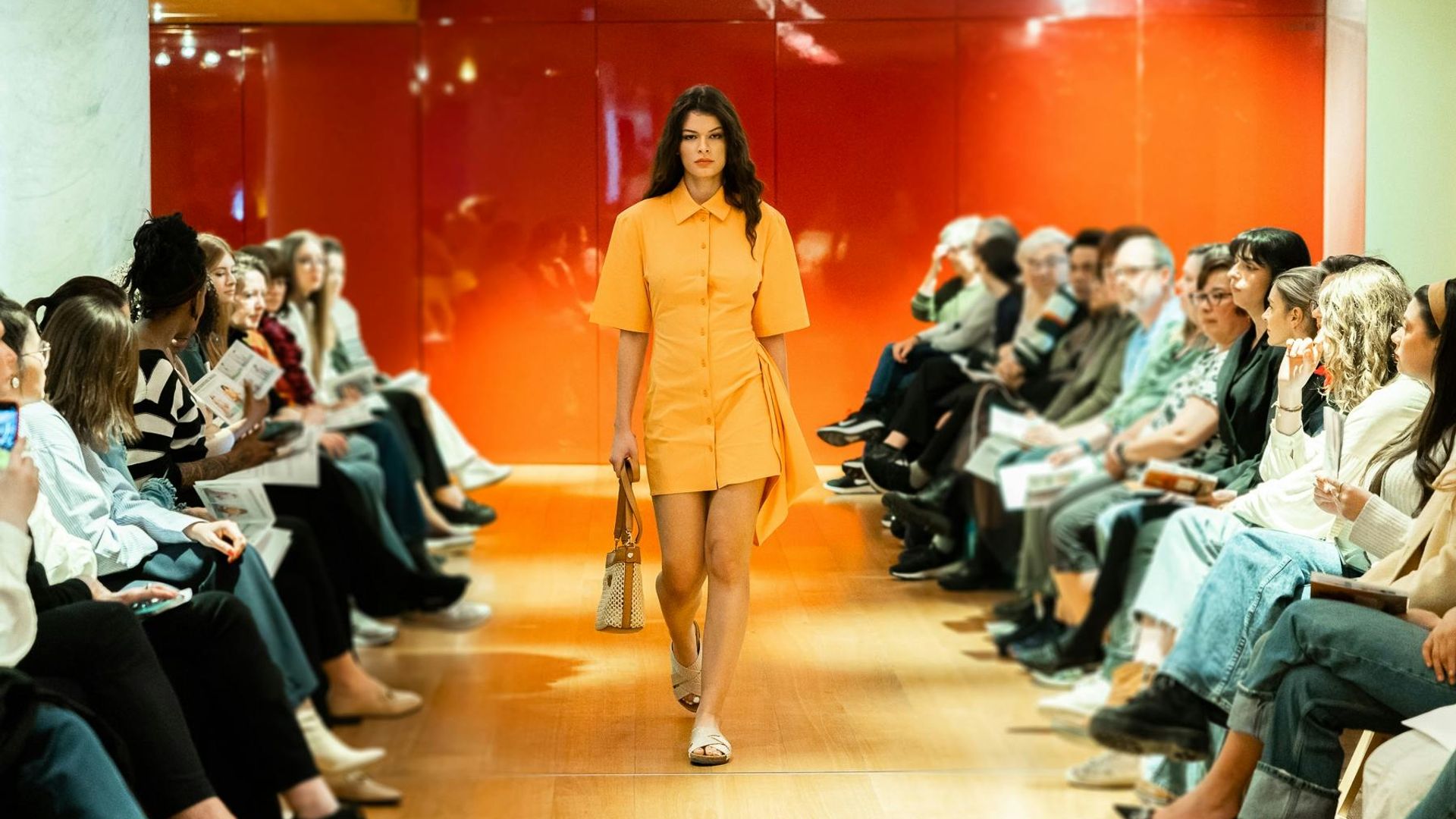 Fashion Show at Galeries Lafayette