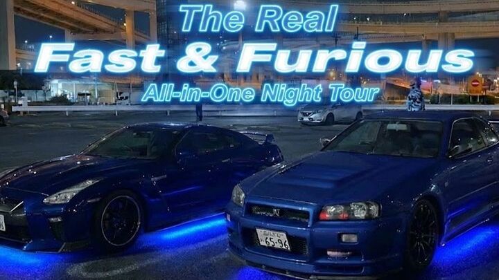 Tokyo Drift Night Tour: Private R34＆GT-R JDM Daikoku Car Meet