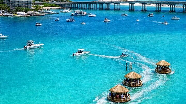 Original Cruisin' Tikis 3hr Crab Island Sandbar Adventure