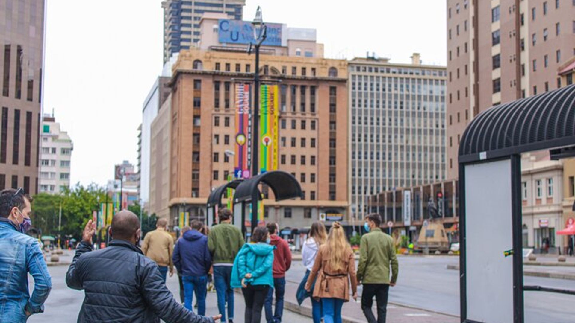 Johannesburg's Downtown Walking Tour with lunch