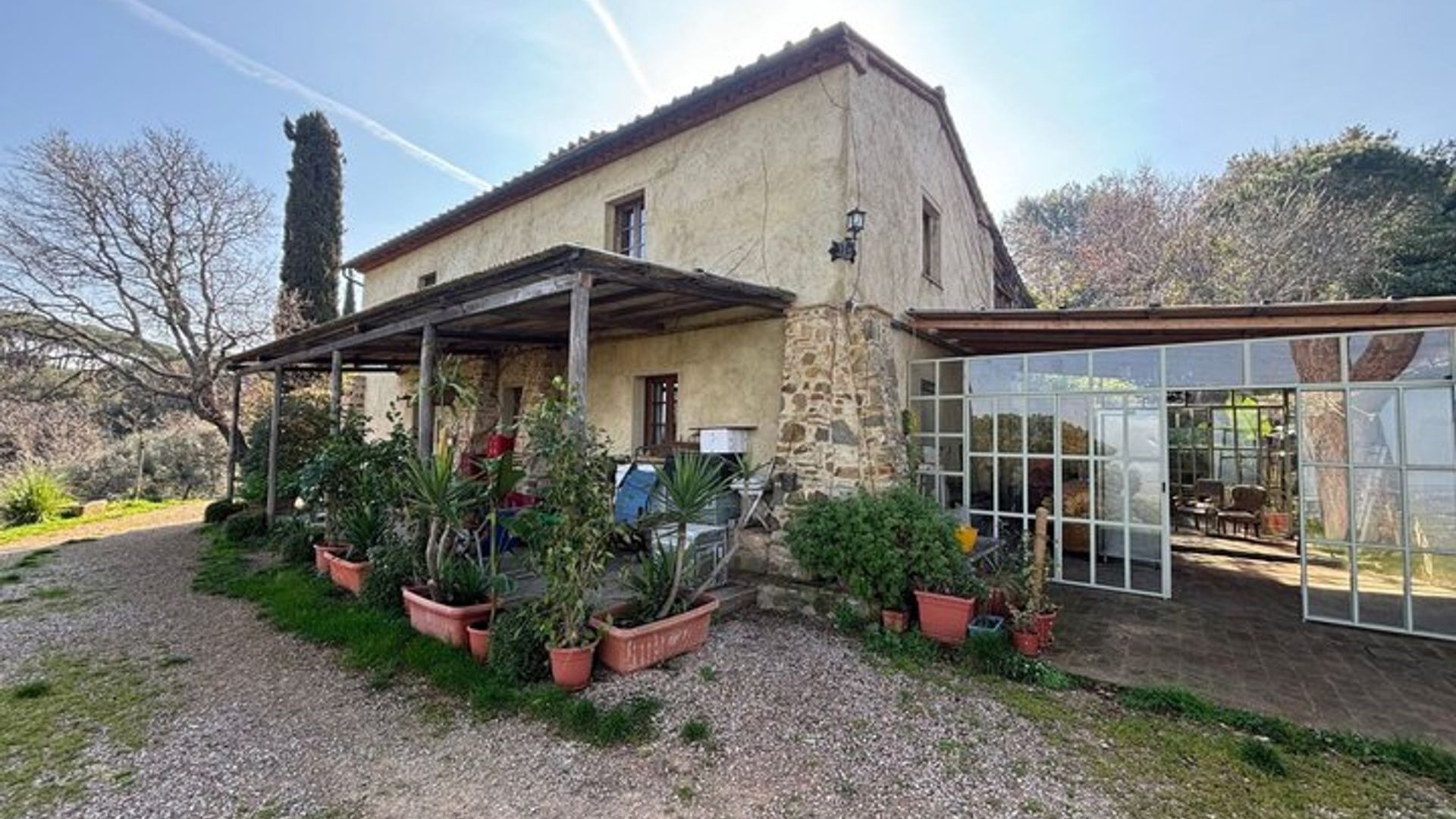 Glamping dans la belle campagne toscane