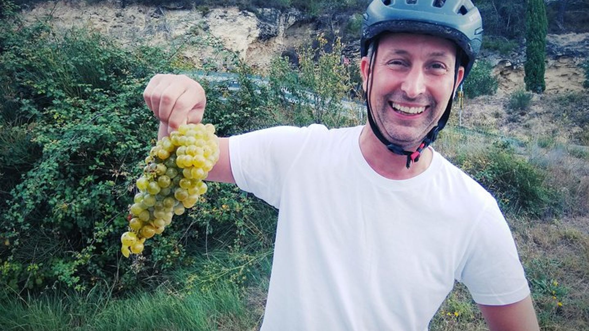 Sitges, Barcelona Radfahren für eine Vino-Radtour