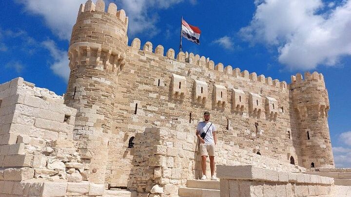 Cairo or Giza to Alexandria Highlights Private Day Tour by Car