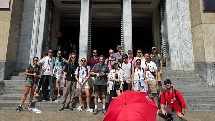 Shared Tour Historic Center of Medellin with Audio System