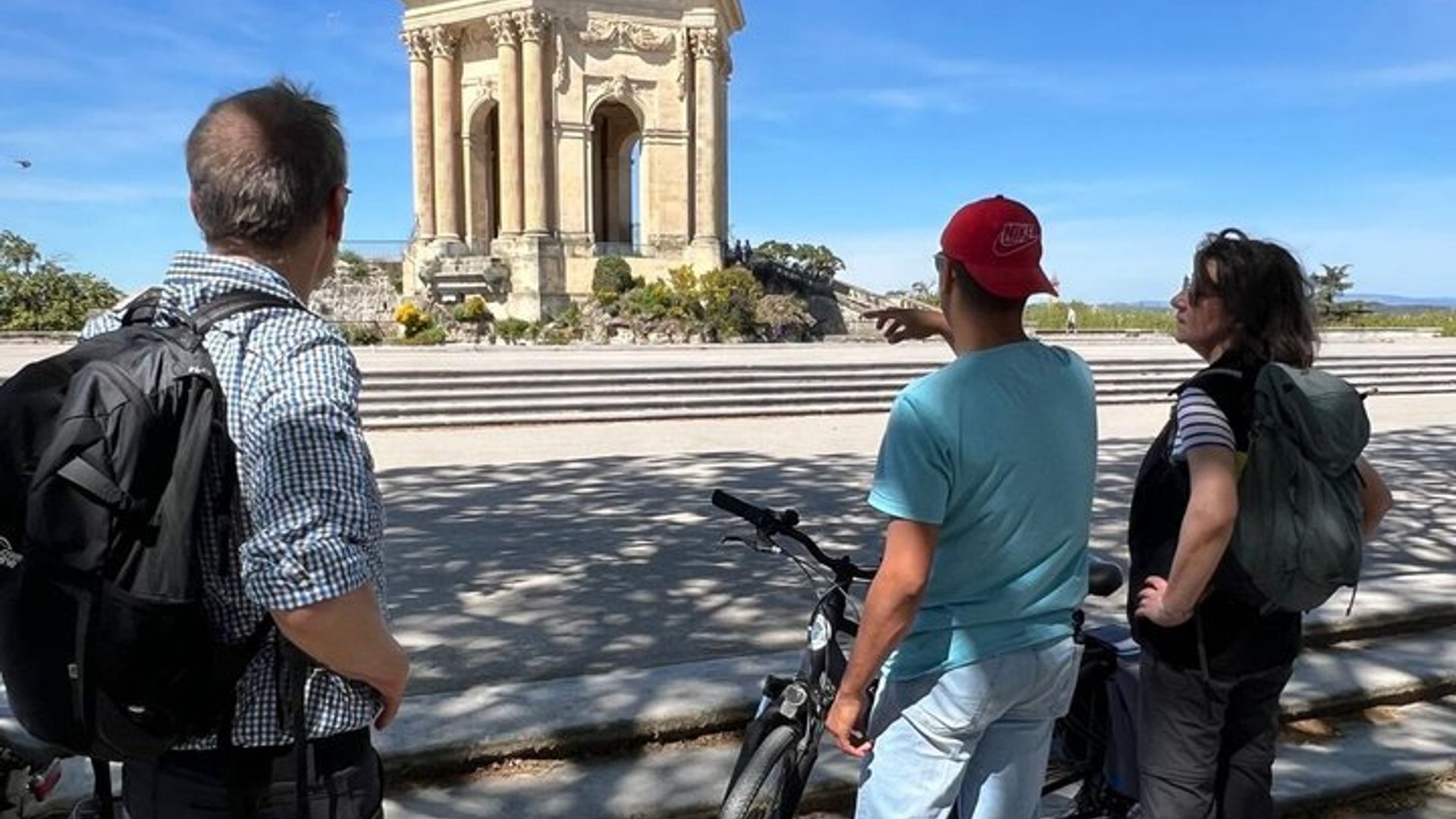 Visite Guidée du Centre Ville de Montpellier en Vélo électrique