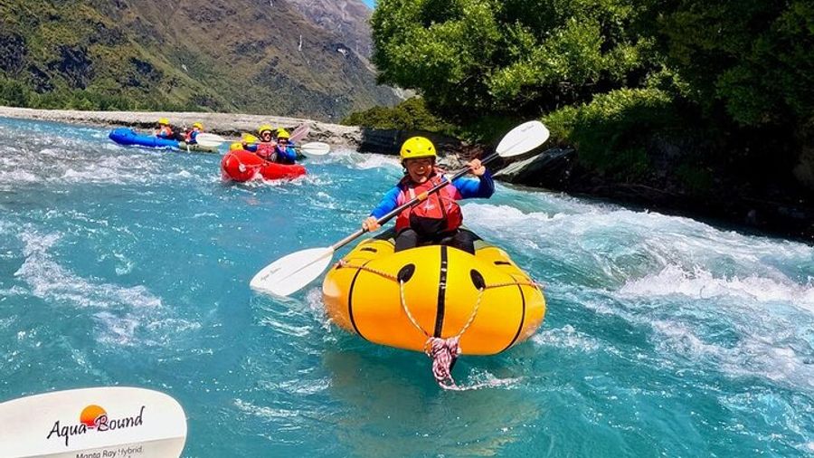 Matukituki River Small-Group Packrafting Day Trip from Wanaka