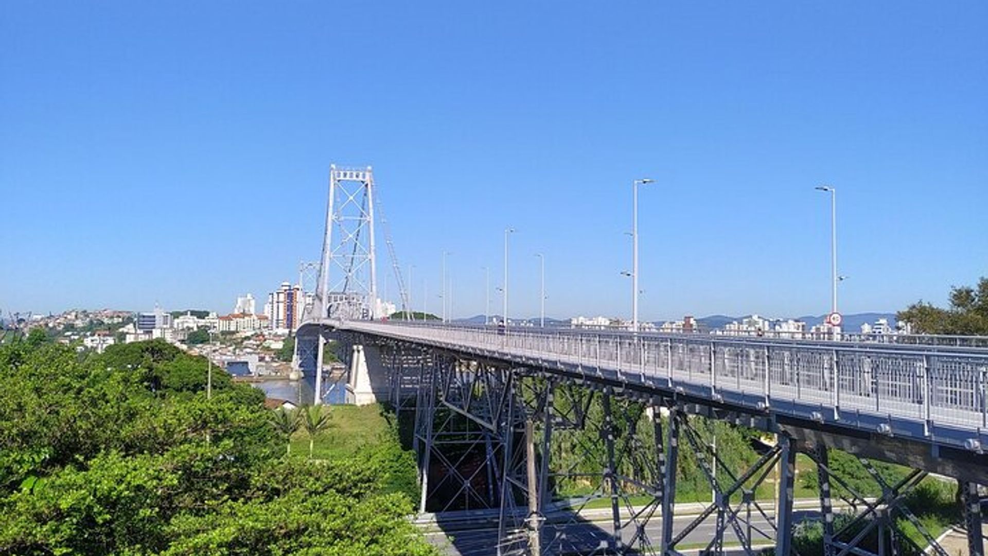 Private Stadtrundfahrt Florianópolis - Abfahrt von Florianópolis