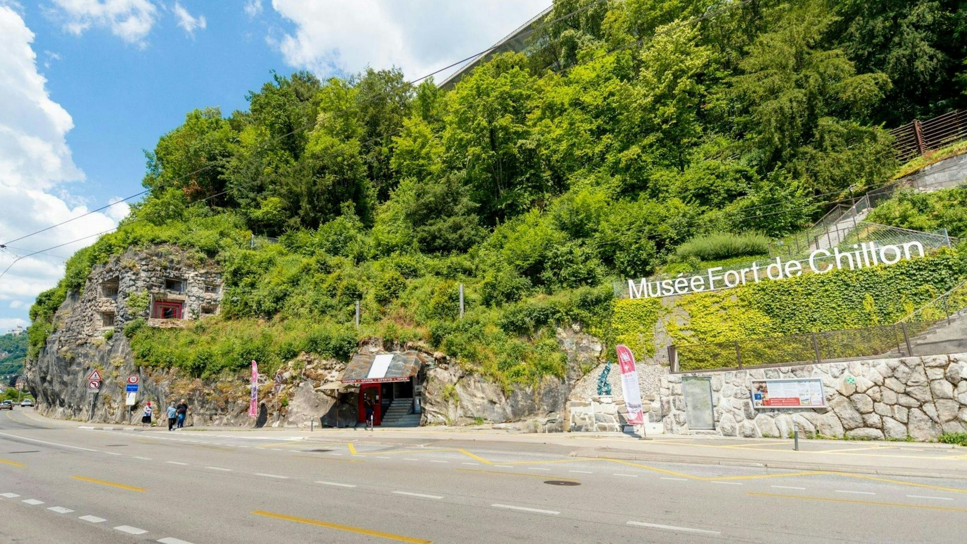 Entrance ticket to Fort de Chillon Museum in Veytaux