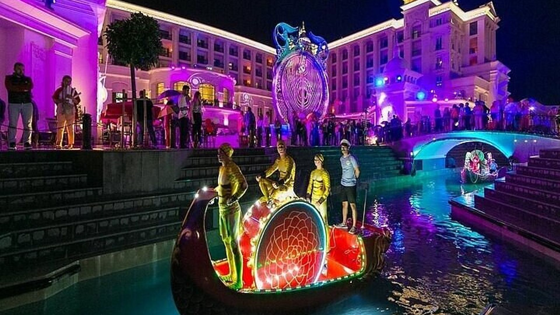 The Land of Legends Night Show with Roundtrip Transfer from Side