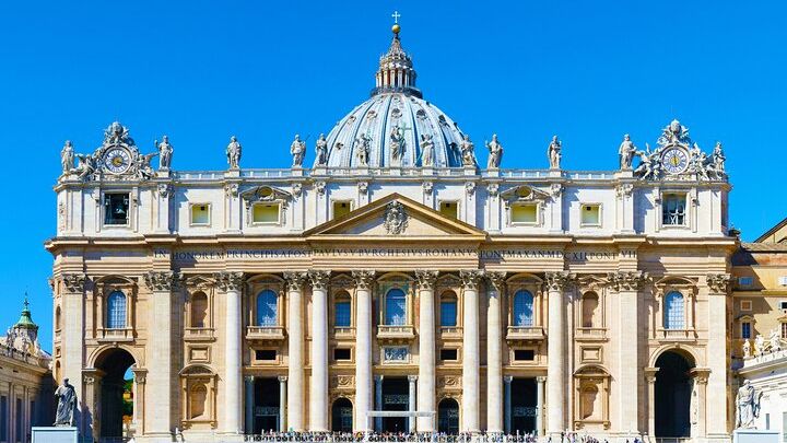 St. Peter's Basilica and Papal Tombs With Optional Dome Visit
