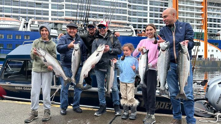 ULTIMATE Alaska Fishing Combo + Whale Watching/ Wildlife 5 HR