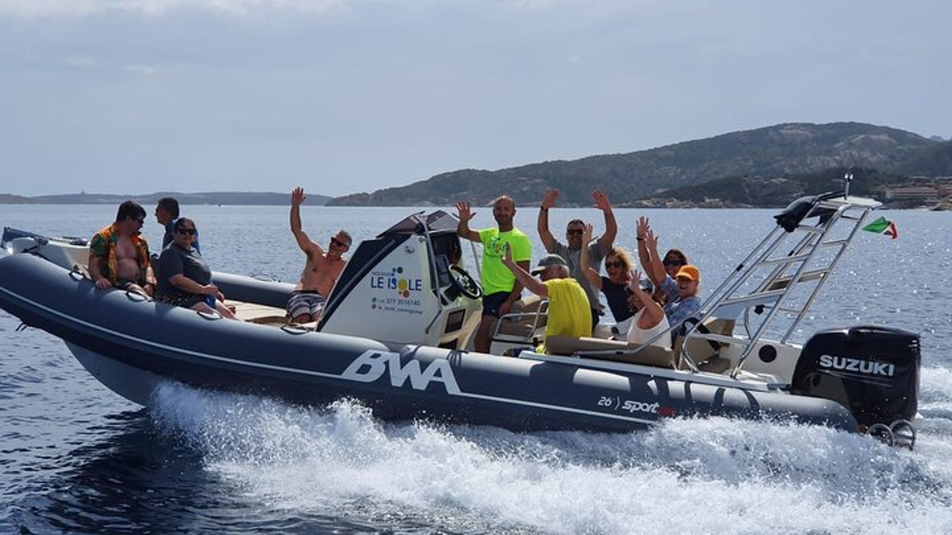 Paseo en Barco Día Completo La Maddalena, Caprera, Spargi, Budelli