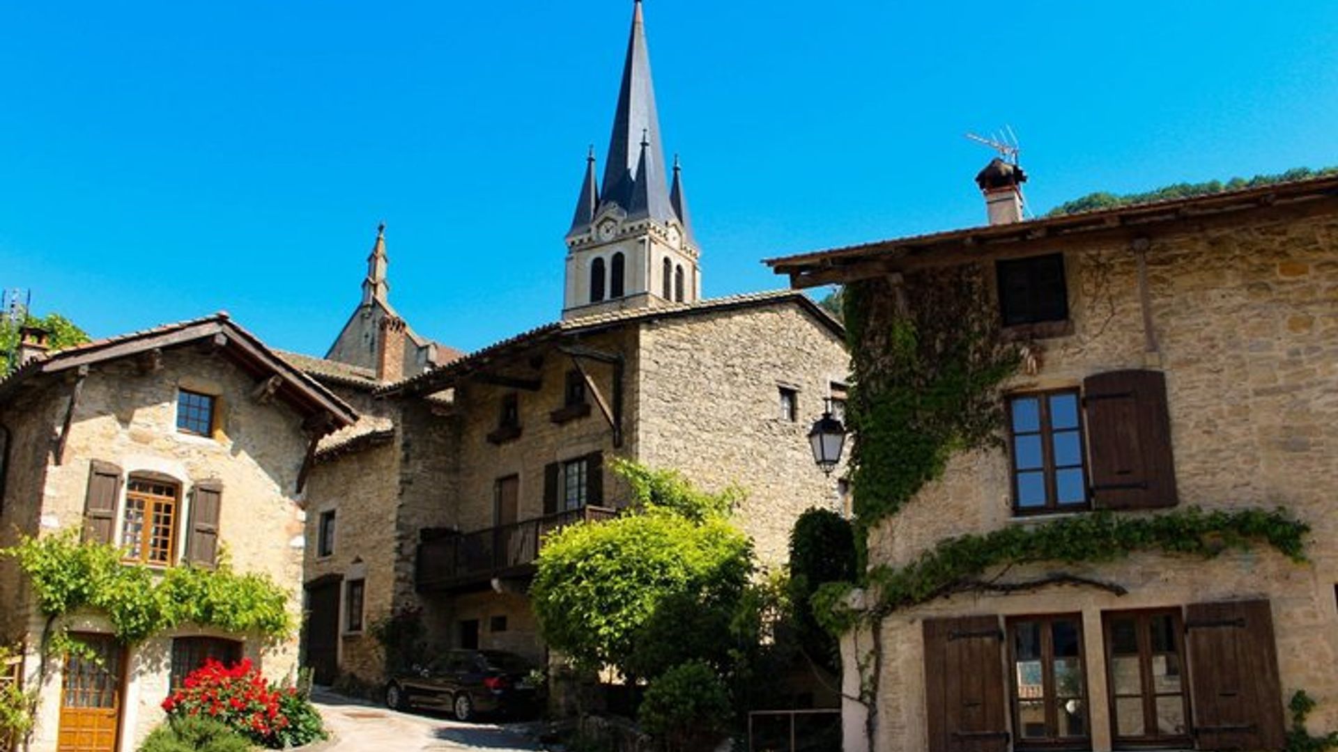 Excursion d'une journée dans le village médiéval de Pérouges à Lyon