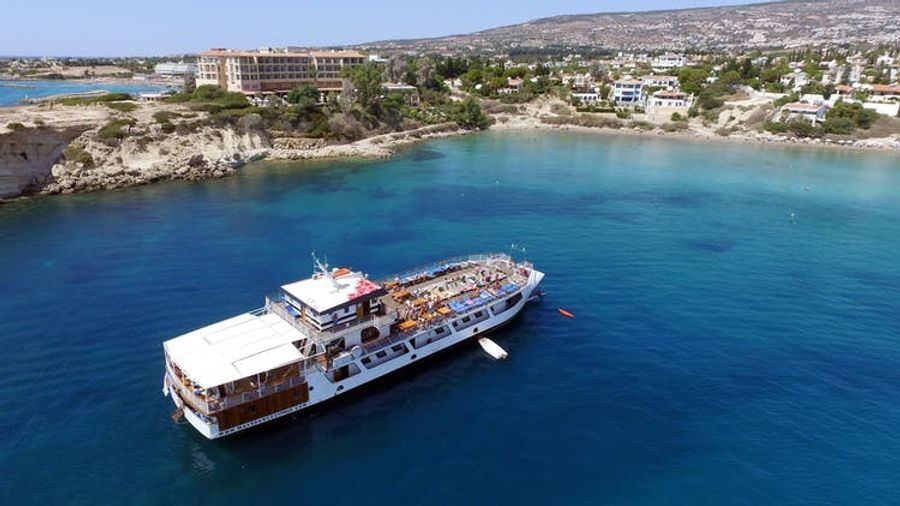 Paphos Wave Dancer Sunset BBQ Cruise Ticket