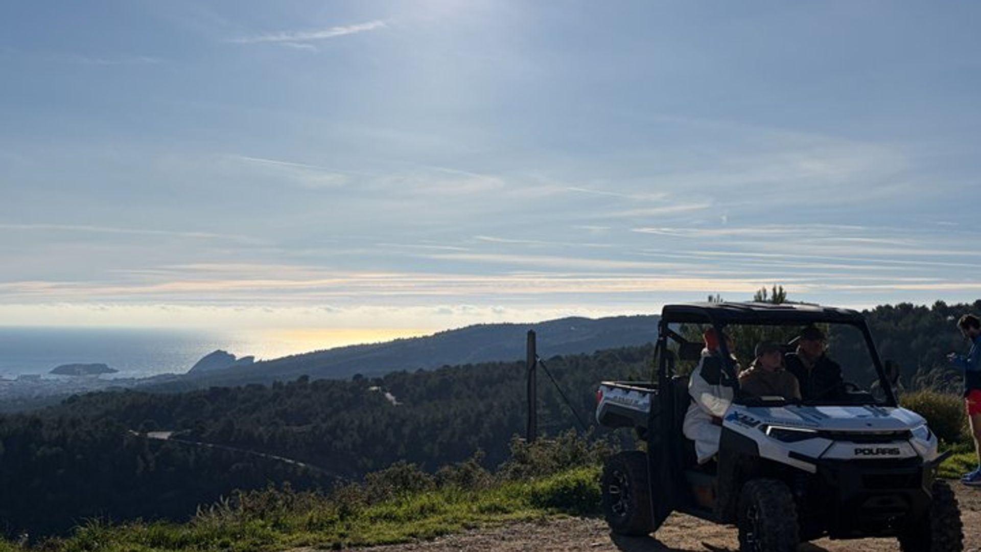 Cassis Domaine forêt des Janots und Route des Crêtes mit Buggy
