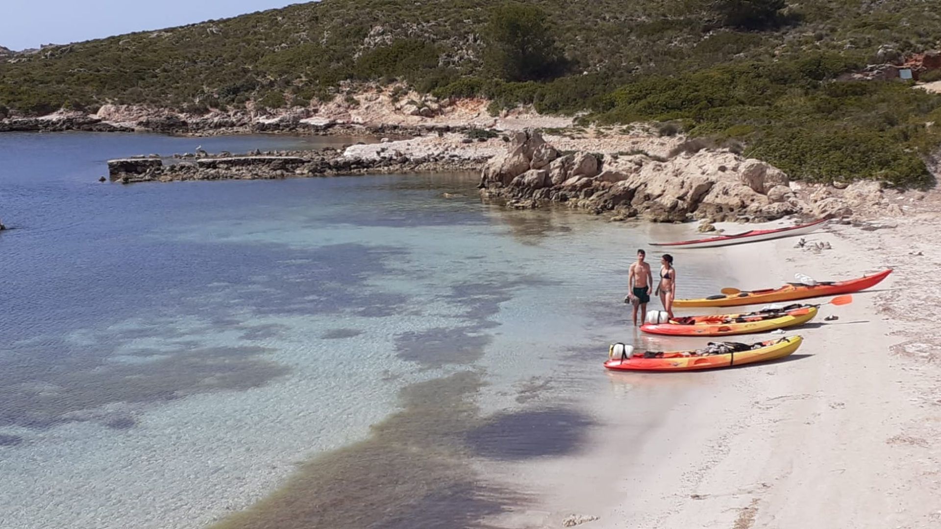 Half-day Kayak Rental and Snorkeling in Fornells