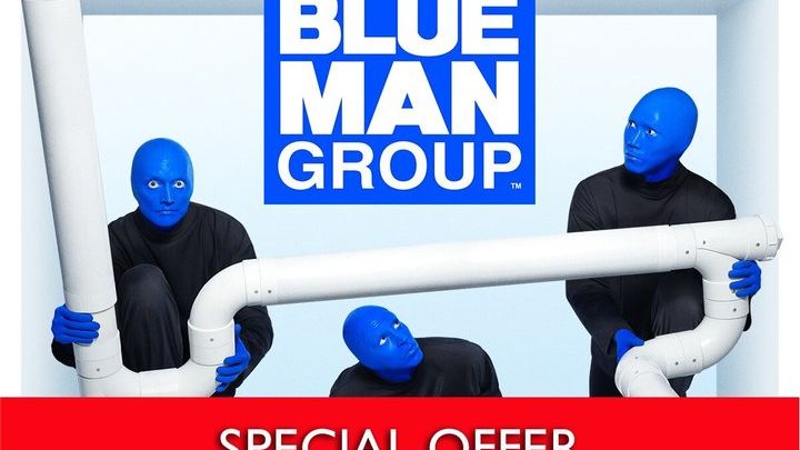 Las Vegas: Blue Man Group Show at Luxor Hotel Ticket