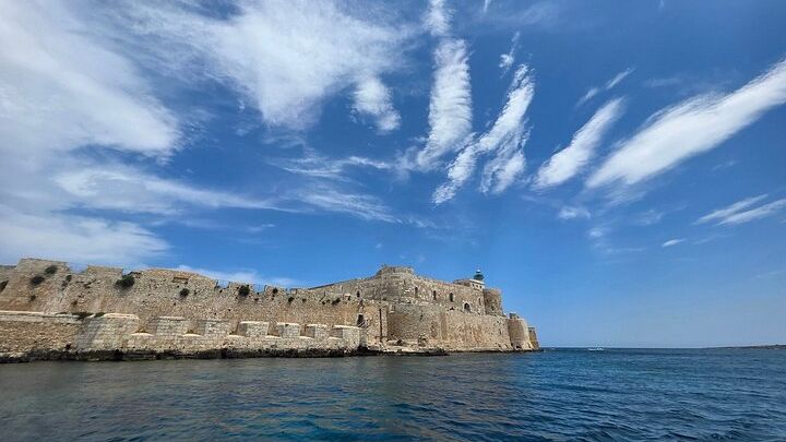 Syracuse Ortigia Island Sea Caves and Plemmirio Boat Tour