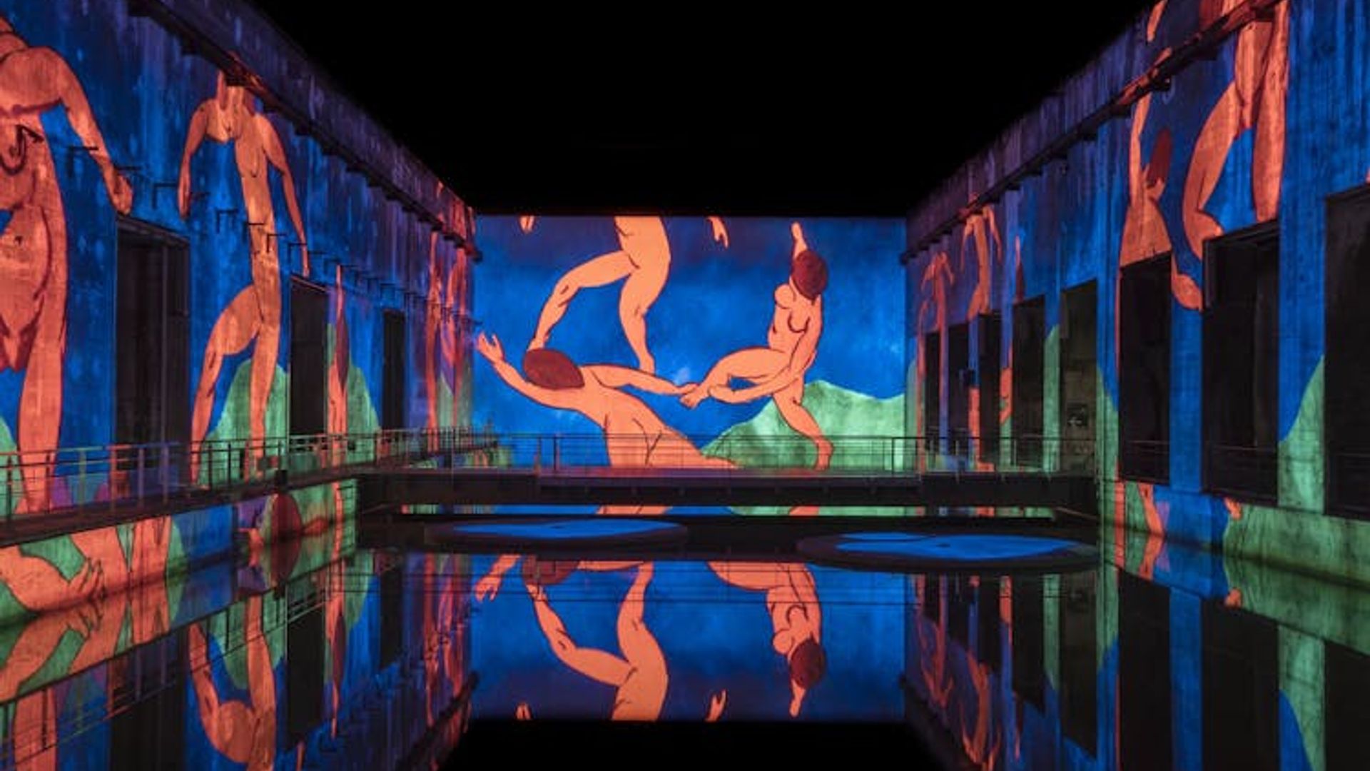 Matisse and Frida Kahlo immersive exhibition at Bassins des Lumières