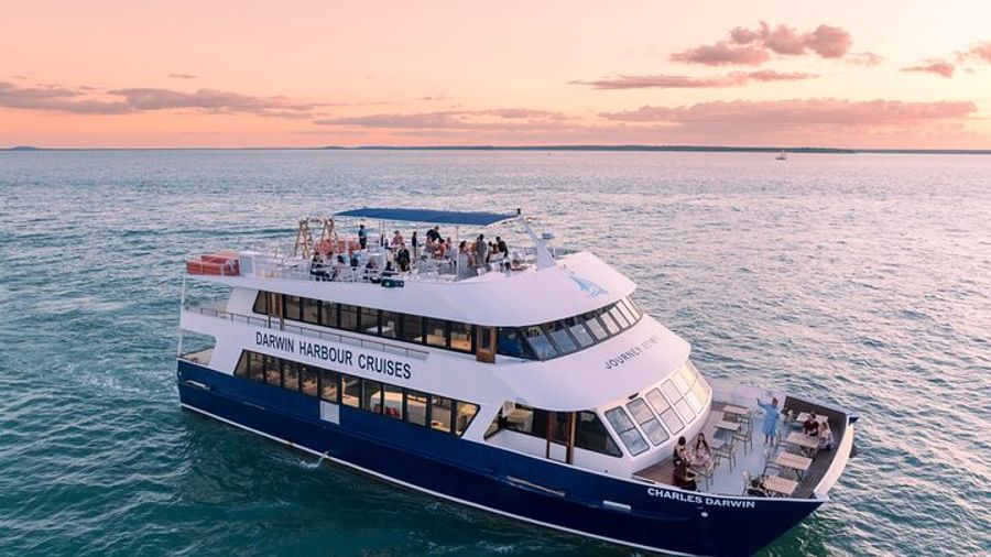 Darwin Harbour Evening Sunset Cruise With Buffet Dinner