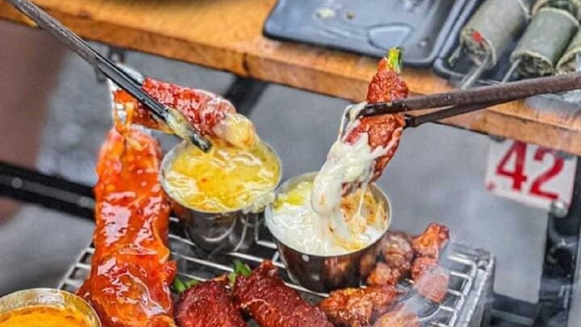 Da Nang Street Food en moto
