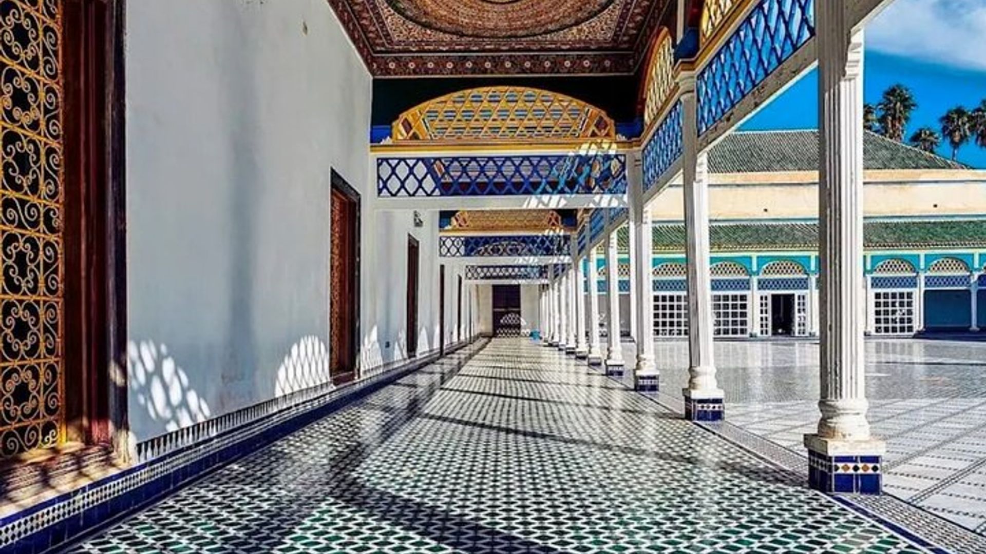 Bahia Palace Keine Warteschlangen Marrakesch