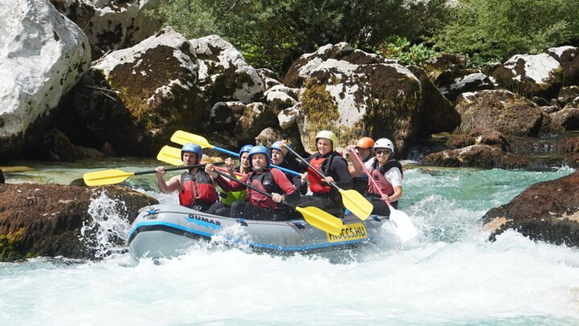 Soca River Whitewater Rafting Adventure in Bovec