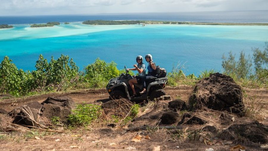 Small-Group Off-Road Tour by ATV, Bora Bora