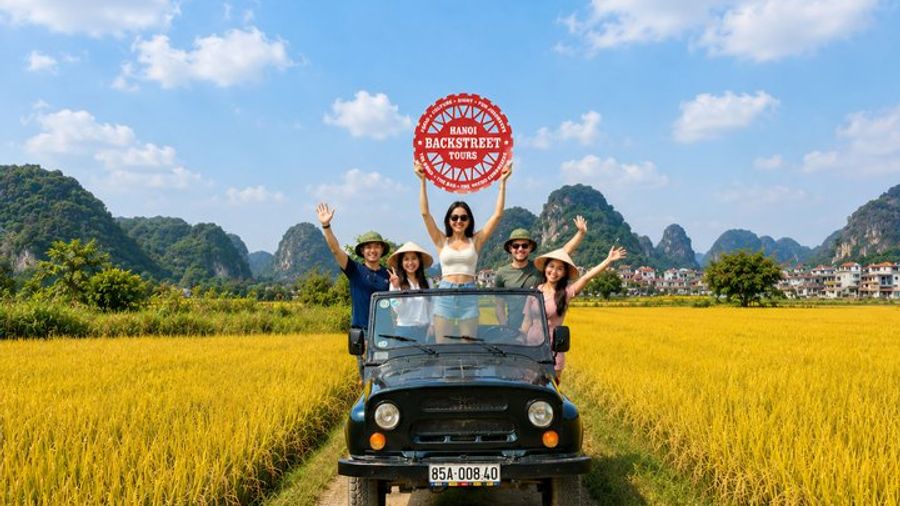 Hanoi to Ninh Binh Day Trip With Boat, Motorbike and Hike