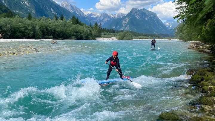 Bovec Whitewater Paddleboarding Small Group Activity