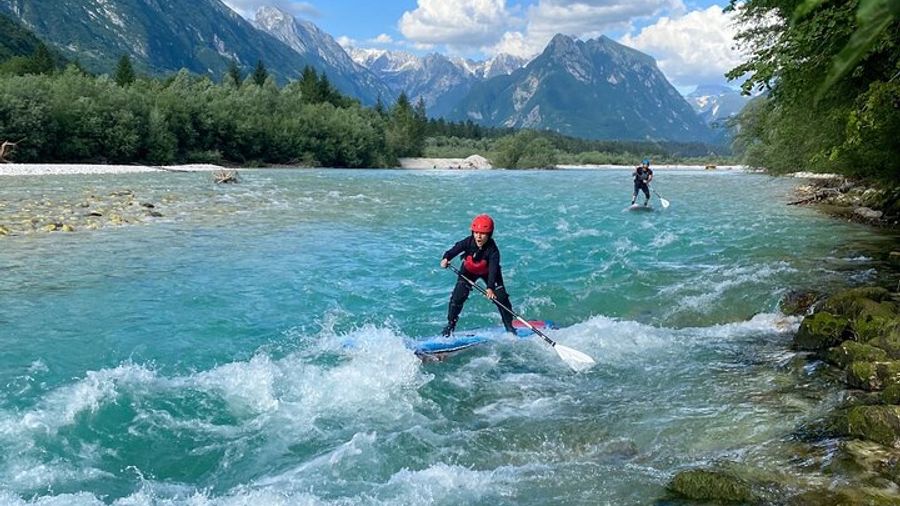 Bovec Whitewater Paddleboarding Small Group Activity