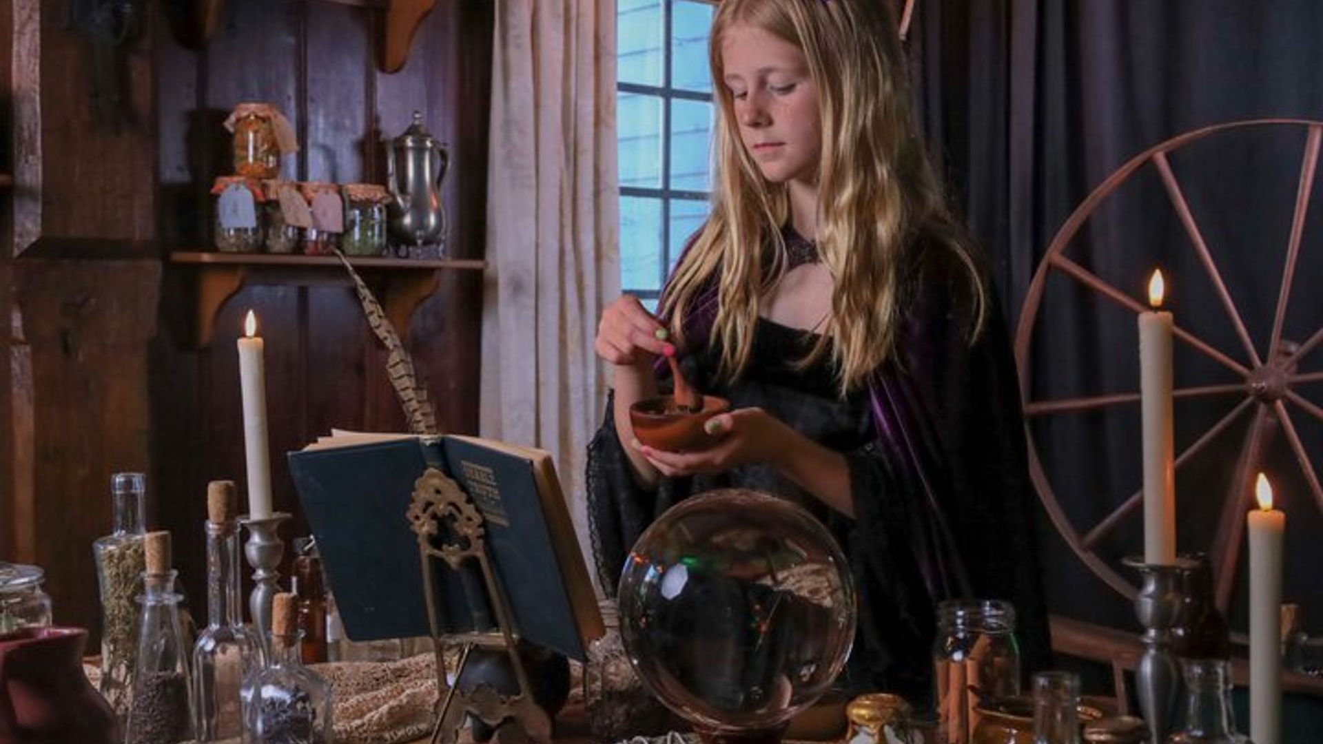 Sesión de fotos privada de Witch Cottage en Salem