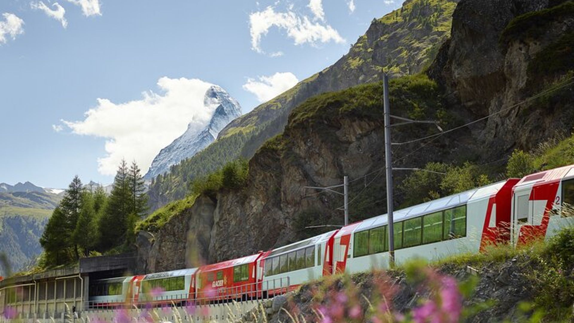 Ida y vuelta en tren panorámico Glacier Express desde Berna