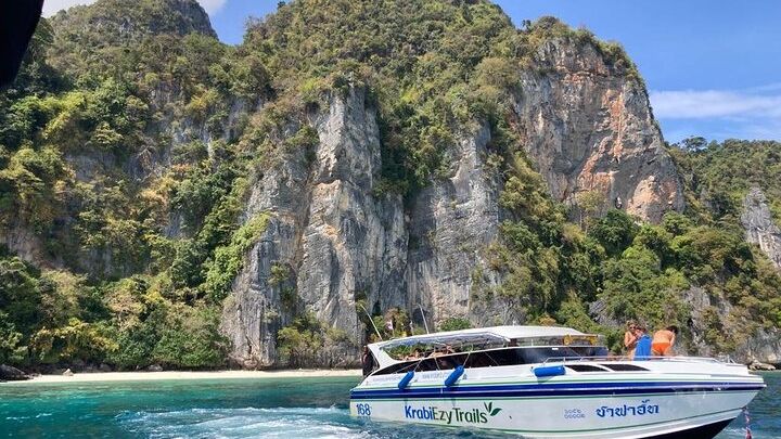Phi Phi Early Bird & 4 Islands - Day Tour by Speedboat From Krabi