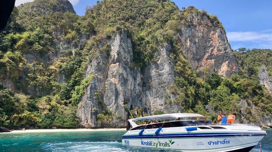 Phi Phi Early Bird & 4 Islands - Day Tour by Speedboat From Krabi