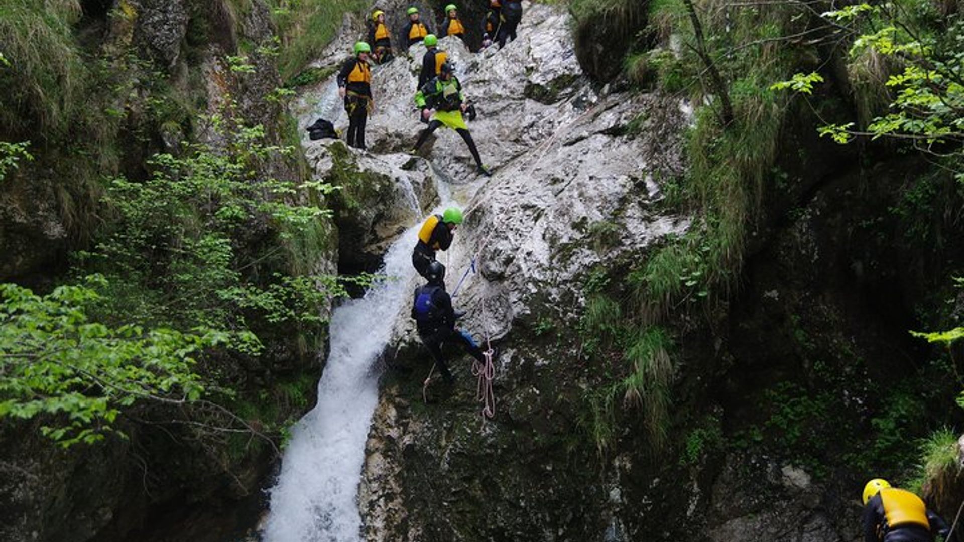 Canyoning in Susec Canyon