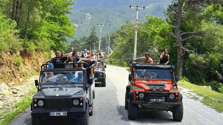 Fethiye Jeep Safari Tour in Saklıkent Gorge with Lunch