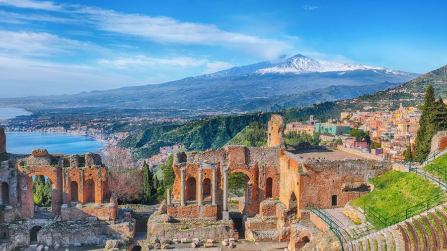 Mt Etna & Taormina Small-Group Full-Day Tour From Catania