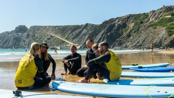 Western Algarve Coast Surf Lesson from Lagos